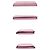 Hermès Tarjetero duo Chevre Calvi Hermes Rosa - vista 10