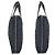 Chanel Nylon/Leder Coco Mark Tote Bag Schwarz - Ansicht 7