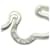 Orecchini Chanel Clover Silver Argento Metallico  - vista 5