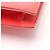 Borsa a tracolla in tessuto Chanel Coco Mark Rosso - vista 9