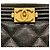 Clutch Chanel Boy in pelle caviar Chanel Nero - vista 7