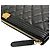 Clutch Chanel Boy in pelle caviar Chanel Nero - vista 8