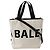 Balenciaga Borsa tote a spalla in tela con logo