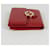 Gucci Portafoglio Interlocking Rosso - vista 5