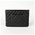 Chanel Clutch Classic New Medium in Caviar Nero - vista 4