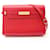 Yves Saint Laurent Sac à bandoulière Manhattan en cuir Saint Laurent Paris Rouge  - vue 1
