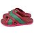 Sandali Web Criss-Cross Gucci in gomma multicolore - vista 4