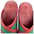 Sandali Web Criss-Cross Gucci in gomma multicolore - vista 9
