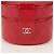 Chanel Mini trousse cosmetica a tracolla crossbody Rosso - vista 3