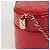 Chanel Mini trousse cosmetica a tracolla crossbody Rosso - vista 6