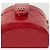 Chanel Mini trousse cosmetica a tracolla crossbody Rosso - vista 8