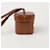 Céline Piccola borsa a tracolla e a spalla Box Triope Marrone - vista 5