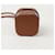 Céline Piccola borsa a tracolla e a spalla Box Triope Marrone - vista 6