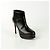 Chanel Ankle Boots mit Absatz Größe Schwarz - Ansicht 2
