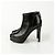 Chanel Ankle Boots mit Absatz Größe Schwarz - Ansicht 4