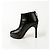 Chanel Ankle Boots mit Absatz Größe Schwarz - Ansicht 7