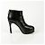Chanel Ankle Boots mit Absatz Größe Schwarz - Ansicht 8