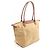 Borsa Tote Longchamp LE PLIAGE ORIGINAL M Canvas Leather Marrone Beige - vista 2