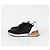Sneakers Hermès Miles in pelle nera Nero - vista 3
