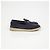 Prada Triangular Logo Loafer Size Blue - view 3