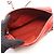 Borsa a tracolla bowling in pelle Chanel Rosso - vista 3