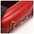 Borsa a tracolla bowling in pelle Chanel Rosso - vista 4