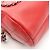 Borsa a tracolla bowling in pelle Chanel Rosso - vista 6