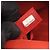 Borsa a tracolla bowling in pelle Chanel Rosso - vista 7