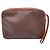 16 Céline Clutch in tessuto vintage Celine Marrone - vista 3