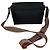 Borsa a tracolla Note in pelle di vitello granulata nera Burberry Nero - vista 2