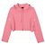 Chanel Kurz Strickjacke mit Kapuze und Cc Knopf Größe Cc Pink