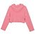Chanel Kurz Strickjacke mit Kapuze und Cc Knopf Größe Cc Pink - Ansicht 2