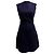 Vestido mini evasé sin mangas en lana violeta Alexander Mcqueen Púrpura