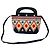 Borsa Tory Burch 2017 Appliqué Bermuda in scamosciato blu navy Multicolore