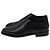 Salvatore Ferragamo Scarpe stringate Angiolo in pelle nera Ferragamo Nero - vista 4
