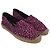Saint Laurent Espadrilles mit Animalprint aus rosa Canvas - Ansicht 3