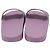 Sandali Slide Salvatore Ferragamo Groovy Dual Gancini in gomma viola Porpora - vista 5