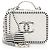 Beauty Case Chanel Caviar Leather CC Filigree Medium Nero