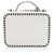 Beauty Case Chanel Caviar Leather CC Filigree Medium Nero - vista 3