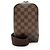 Louis Vuitton Vintage Damier Ebene Geronimos Sling Bag Marrone
