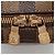 Louis Vuitton Vintage Damier Ebene Geronimos Sling Bag Marrone - vista 9