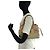 Borsa 2way in Nylon Signature e Pelle COACH Marrone Beige - vista 7