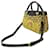 Borsa Versace Barocco Leopard 2WAY PVC Giallo - vista 2