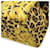 Borsa Versace Barocco Leopard 2WAY PVC Giallo - vista 3