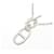 Hermès Collier Hermes Chaine dAncre 925 Silver Argenté Métallisé  - vue 3