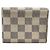 Tarjetero Louis Vuitton Enveloppe Damier Azur Blanco - vista 2