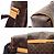 Borsa a Spalla Louis Vuitton Abbesses Monogram Marrone - vista 9