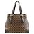 Borsa Louis Vuitton Hampstead Damier Marrone - vista 2