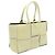 Arco Leder Tote Bag Bottega Veneta Gelb - Ansicht 2