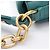 Bolso de hombro 2way de piel Trapuntata Miu Miu Verde - vista 5